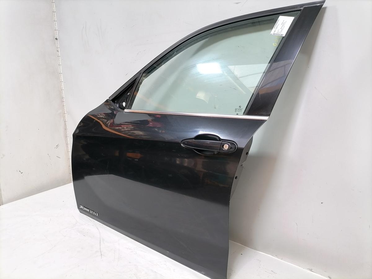 BMW X1 E84 original T&uuml;r vorn links 475 Blacksapphire Rohbau Bj.2013
